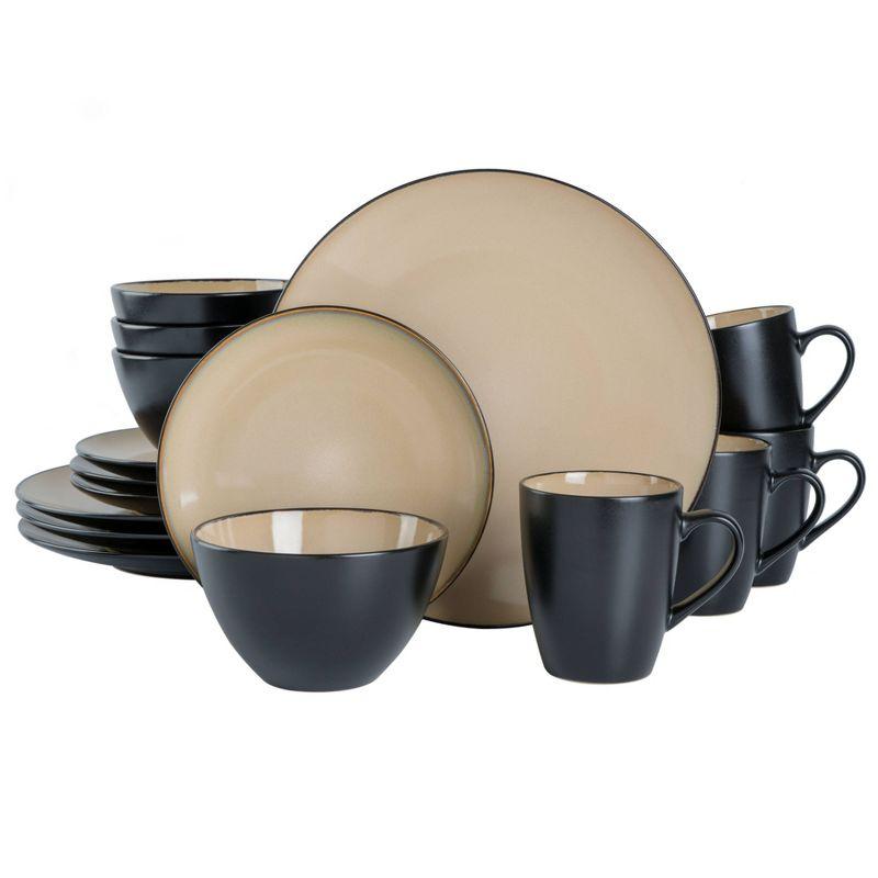 Gibson Elite 16pc Soho Lounge Round Dinnerware Set