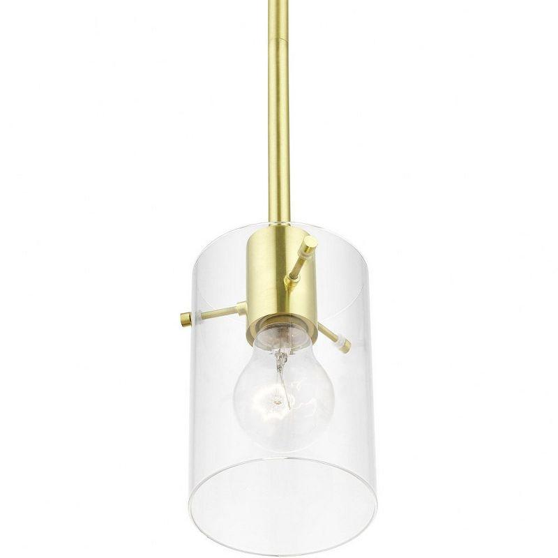 Livex Lighting Munich 1 - Light Pendant in  Satin Brass