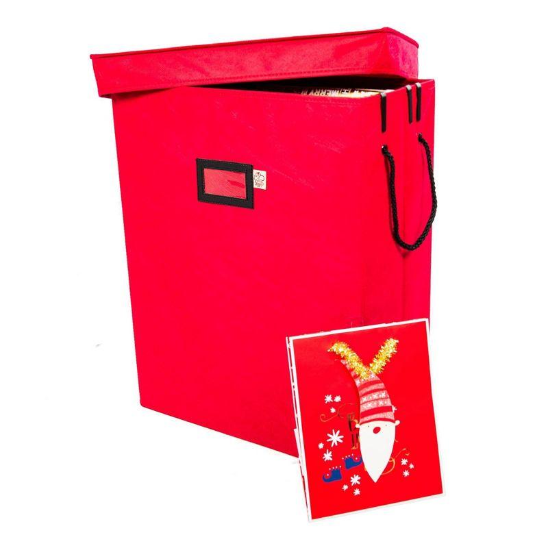 TreeKeeper Gift Bag and Tissue Paper Storage Box Red