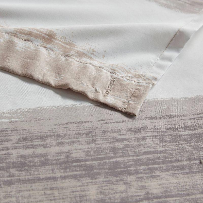 Madison Park Essentials Saben Stripe Print Shower Curtain