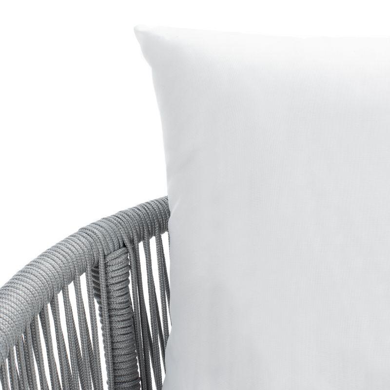 Belmi 4 Piece Rope Living Set - Indoor/Outdoor - PAT7517 - Grey/Beige - Safavieh