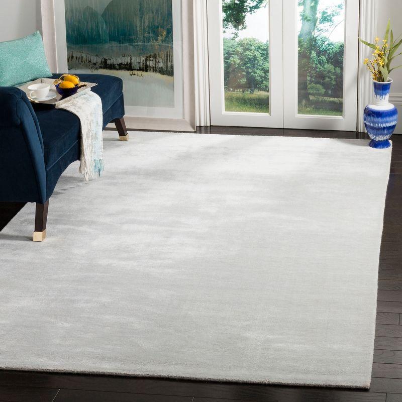 Mirage MIR801 Hand Loomed Indoor Area Rug - Silver/Grey - 6'x9' - Safavieh