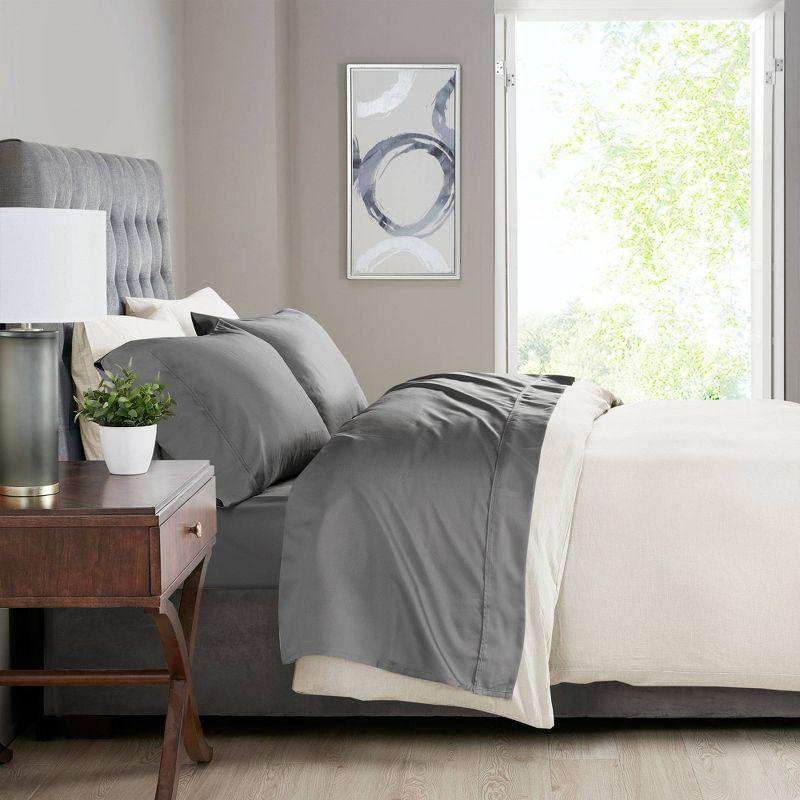 Madison Park 525 Thread Count 525 Thread Count Cotton Blend Sheet Set
