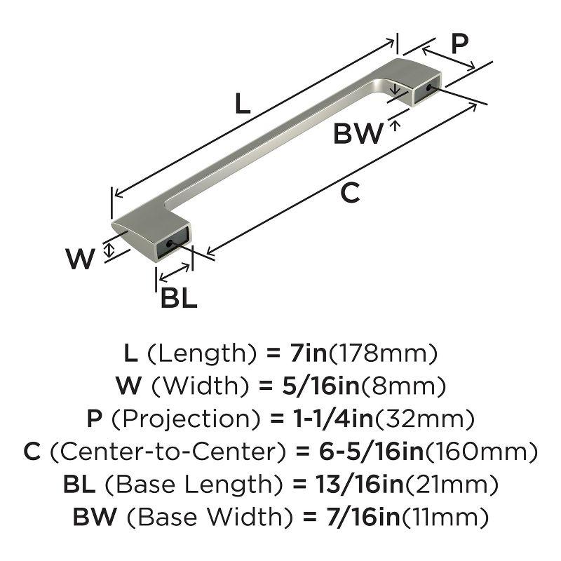 Riva 6 5/16" Center to Center Bar Pull