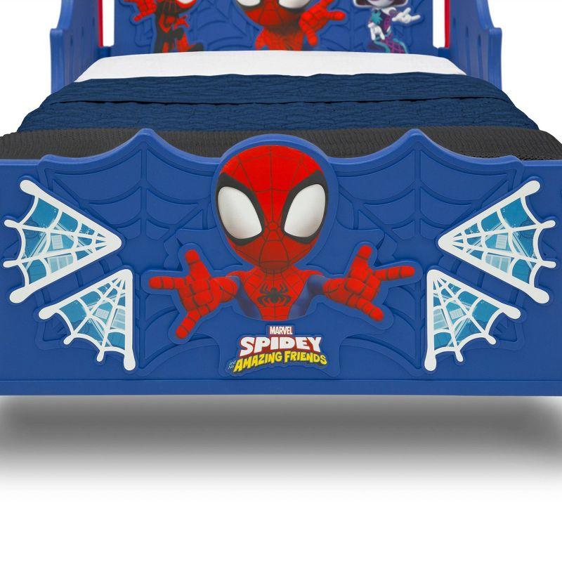 Delta Children Spidey and His Amazing Friends 3D Toddler Bed