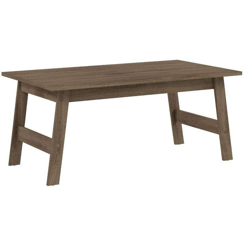 Monarch Specialties Table Set 3Pcs Set Coffee End Side Accent Living Room Laminate Brown Transitional