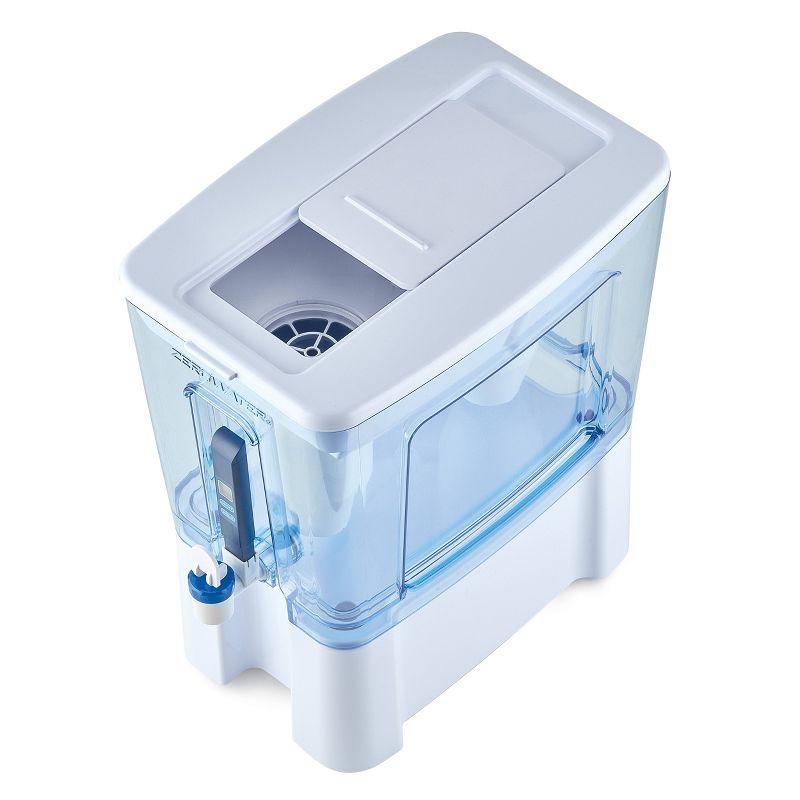 ZeroWater 52-cup Ready Read Dispenser: BPA-Free Water Filtration System, Filters Odors, Sediment, Mercury, Lead, Chlorine