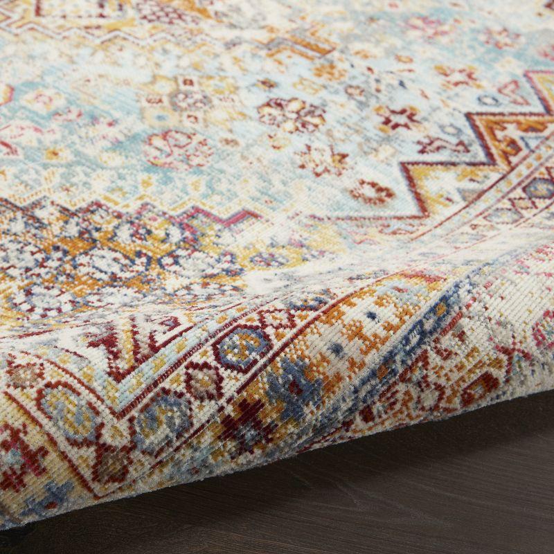 Kelly Clarkson Home Kinsley Oriental Ivory/Navy/Rust Area Rug