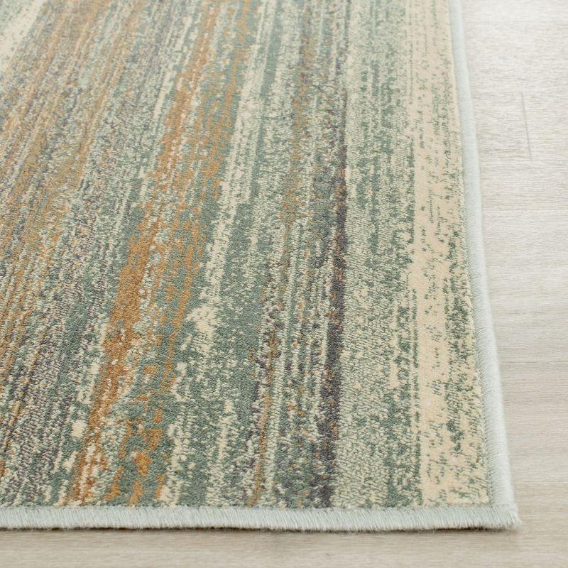 Handmade Light Blue Viscose Traditional Runner Rug 2'2" x 8'