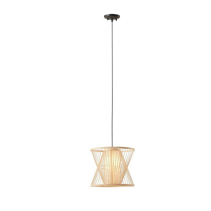 510 Design Geometric Bamboo Pendant