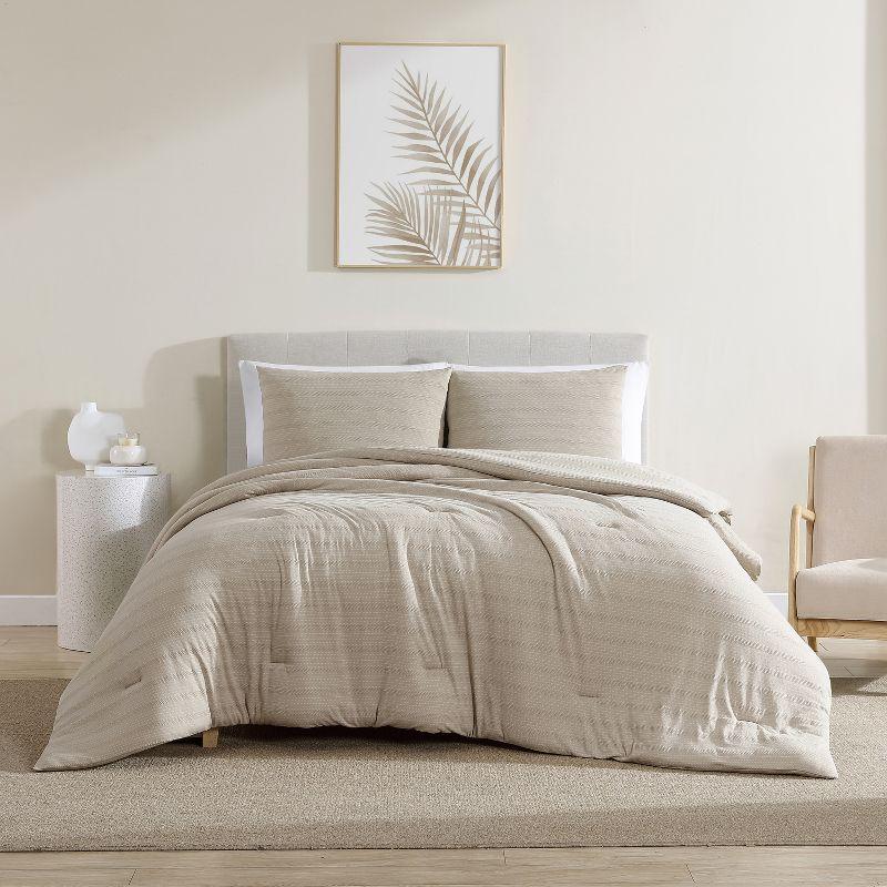1888 Mills True Comfort Cotton Blend Jersey Knit Comforter Set