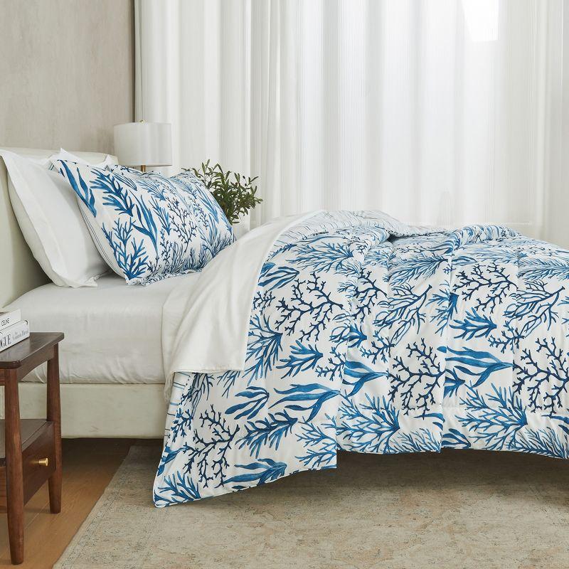 Reversible Microfiber Comforter Set with Shams