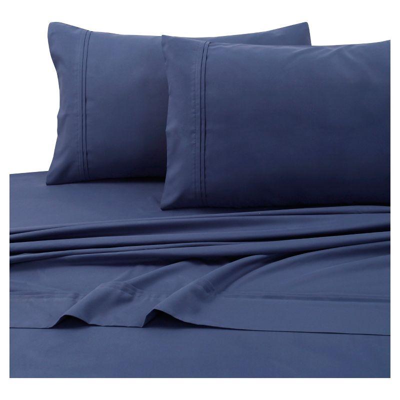 Moonlight Blue Queen Deep Pocket Microfiber Sheet Set