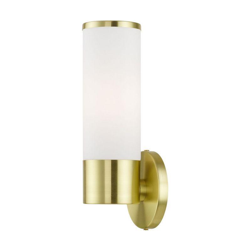 Livex Lighting Lindale 1 - Light Sconce in  Satin Brass