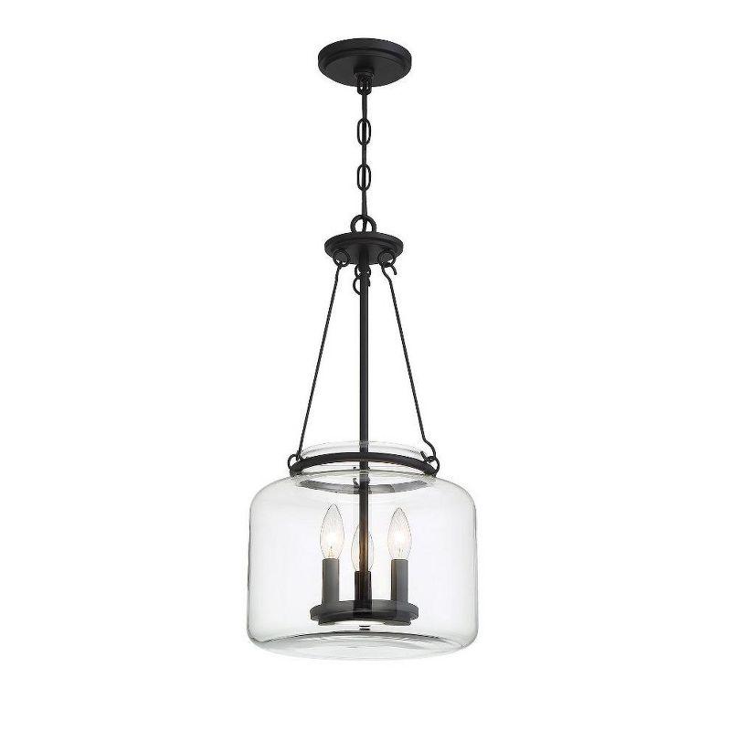 Savoy House Akron 3 - Light Pendant in  Matte Black