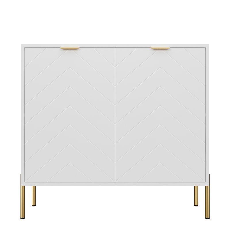 CLIHOME 31.5 in. H Utility Storage Cabinet with Adjustable Shelves