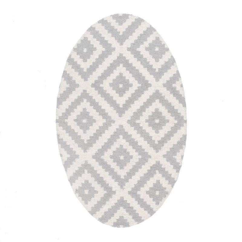 Nuloom Kellee Hand Tufted Geometric Wool Indoor Area Rug