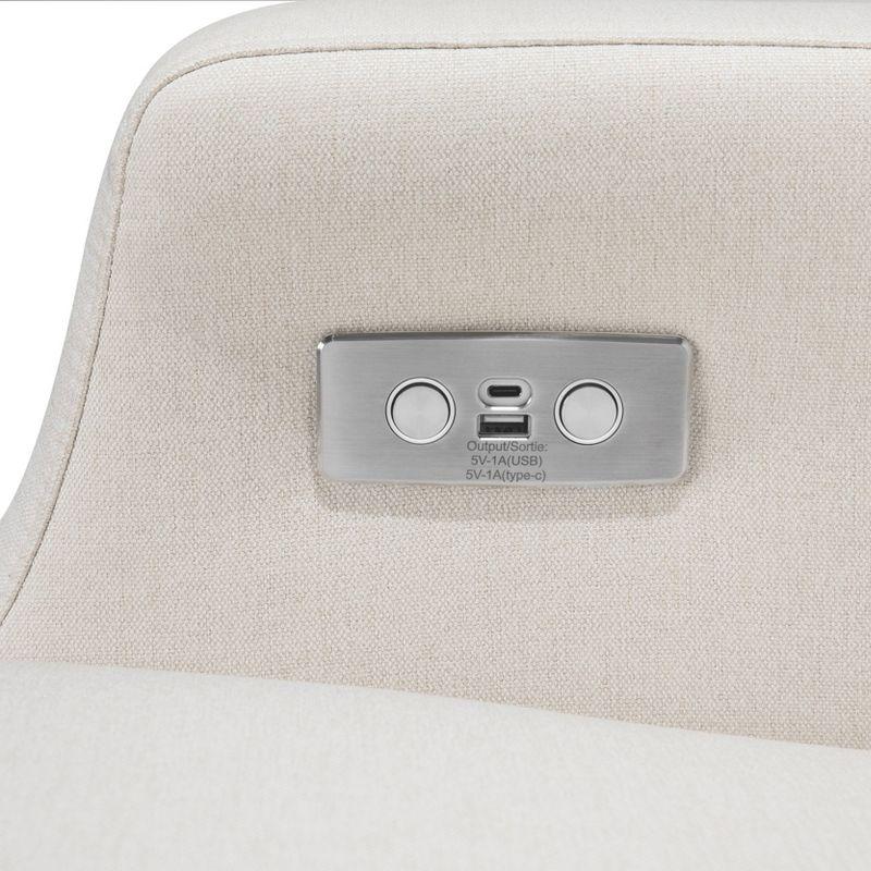 Crewe Electronic Recliner and Swivel Glider in Eco-Performance Fabric