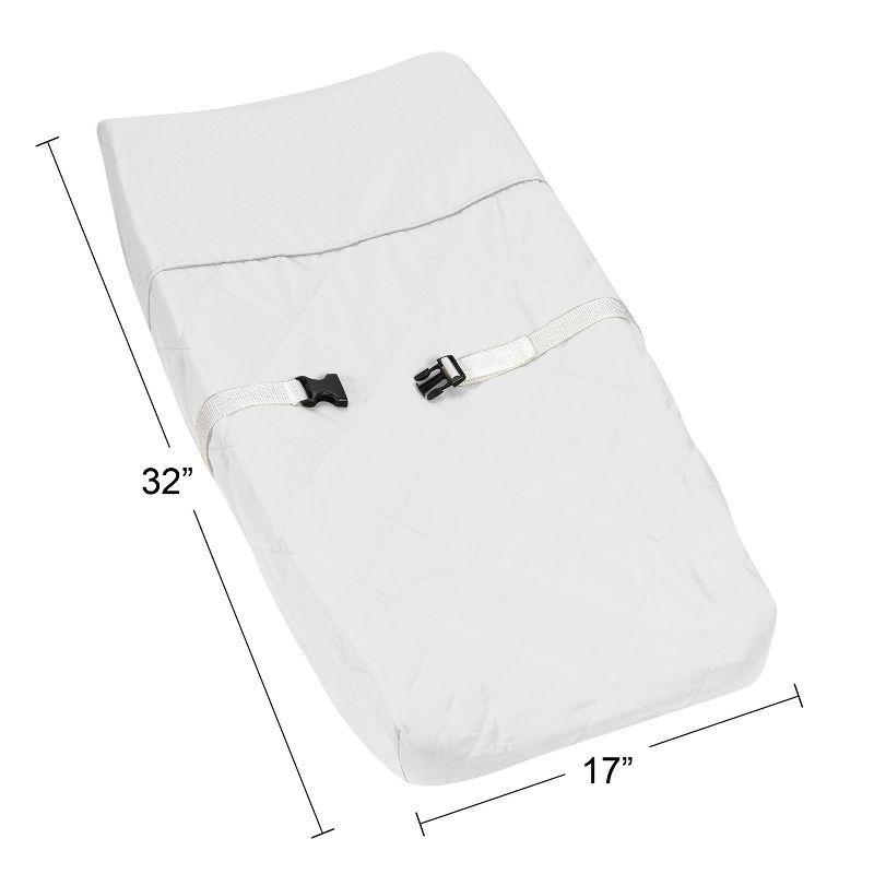 Sweet Jojo Designs Boy or Girl Gender Neutral Unisex Changing Pad Cover Boho Hatch Black and White