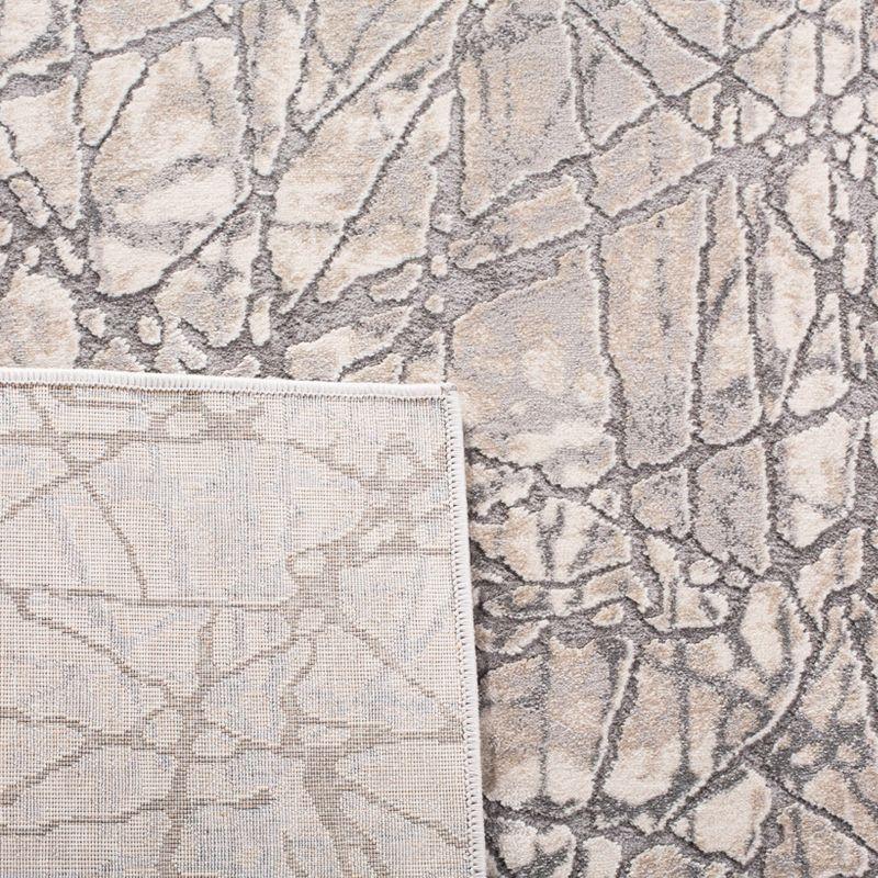 Meadow MDW324 Power Loomed Indoor Area Rug - Beige/Grey - 9'x12' - Safavieh