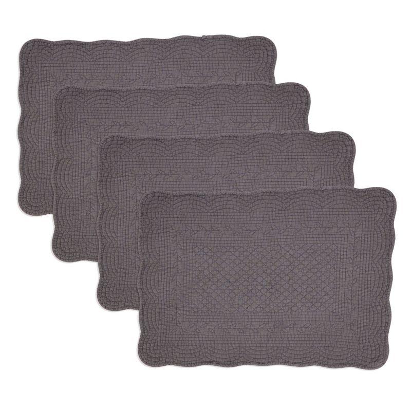 Saro Lifestyle Classic Quilted Placemat (Set of 4)