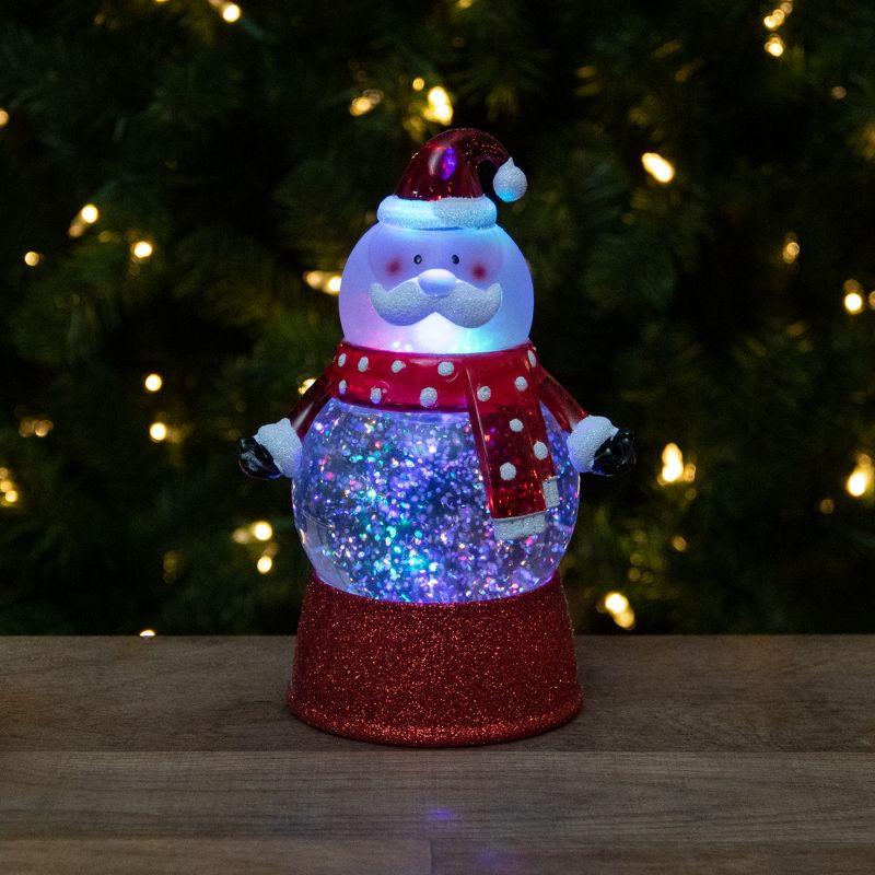 5.75 LED Lighted Santa Claus Christmas Snow Globe