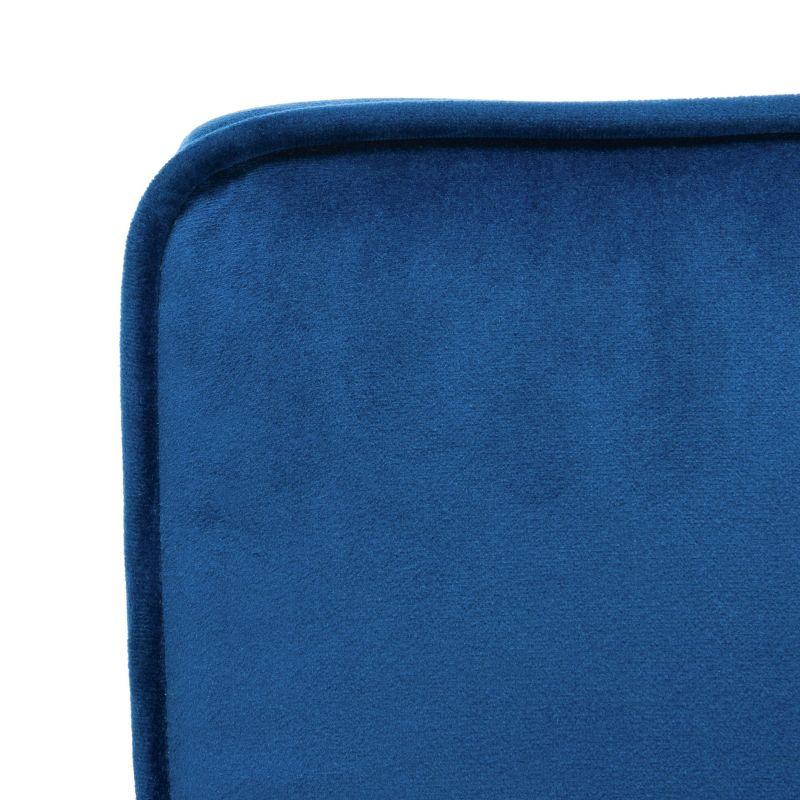 Suri Mid Century Arm Chair - ACH4508 - Navy/Walnut - Safavieh