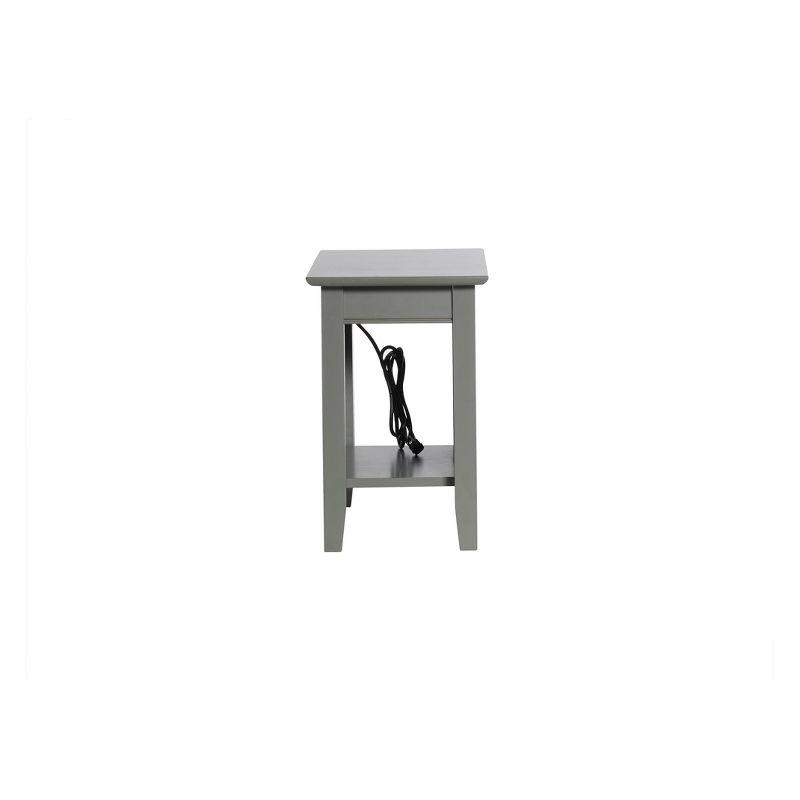 Nantucket Chair Side Table with Charger - AFI