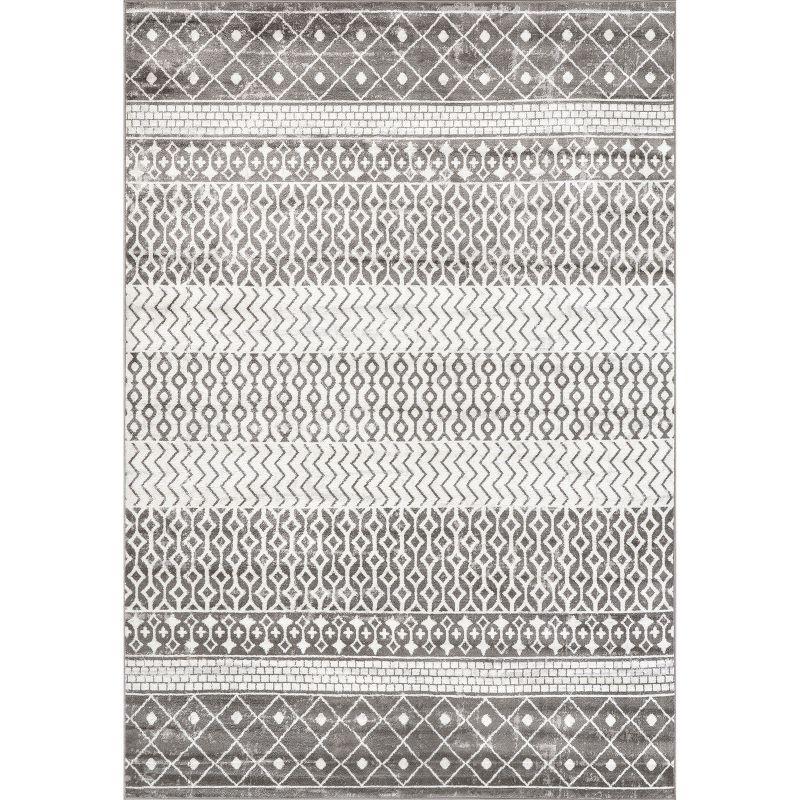 Nuloom Kimberly Transitional Moroccan Banded Indoor Area Rug