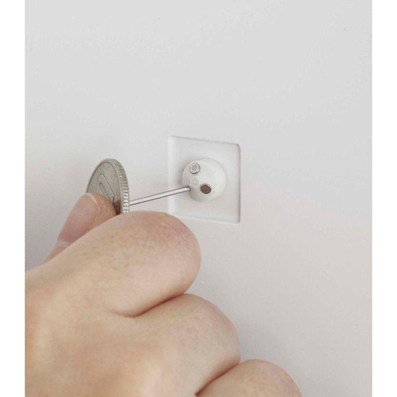 Yamazaki Home Tower Yamazaki Home Wall Mounted Storage Or Trash Bin, Small Wastebasket