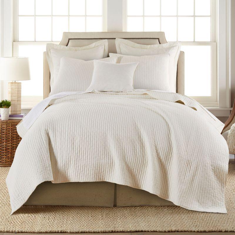 Faux Linen Cal King Dust Ruffle - Levtex Home