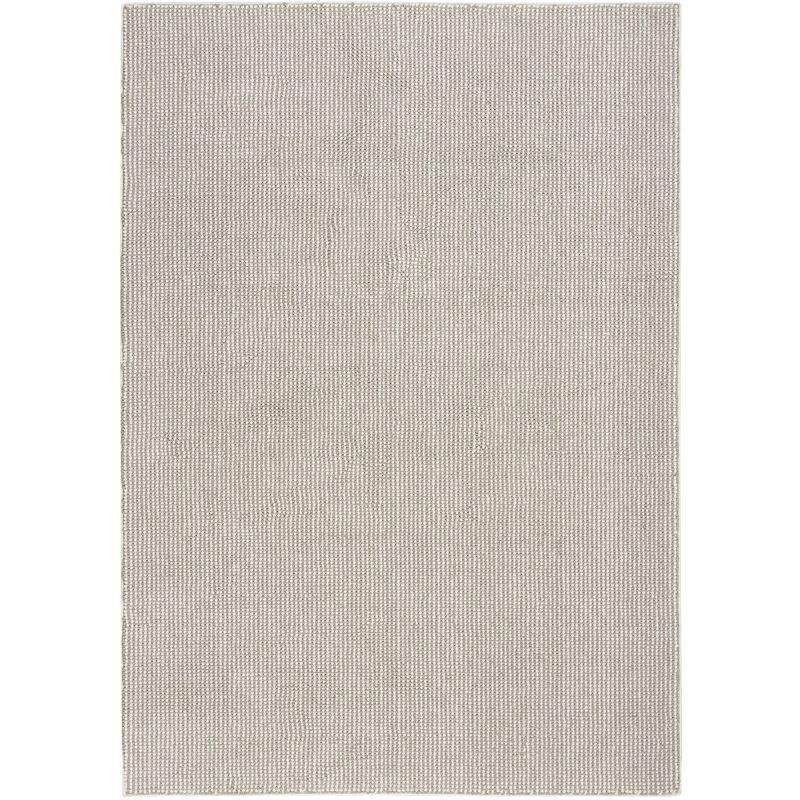 Nourison Textured Home Modern Indoor Rug Ivory Mocha 5'3" x 7'