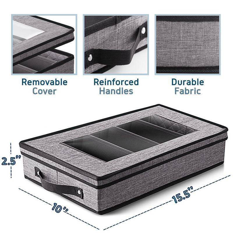 Fabric Dinnerware Storage Set