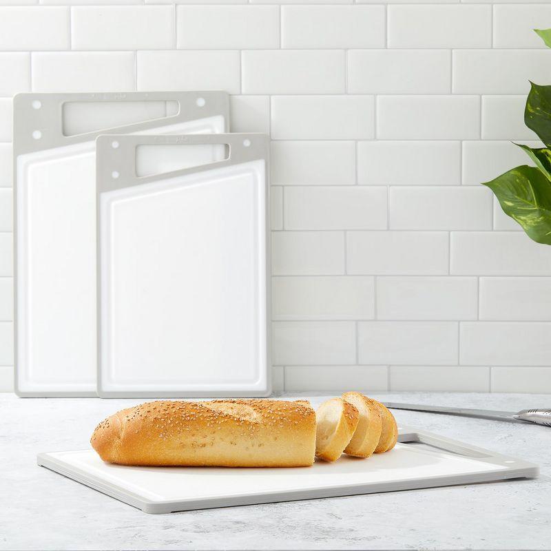 JoyJolt Joyjolt Plastic Cutting Board Set (Set of 3)