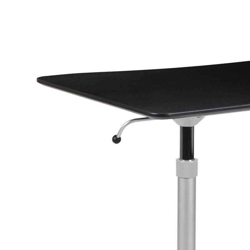 Flash Furniture Sit-Down, Stand-Up Ergonomic Computer Desk - Standing Desk