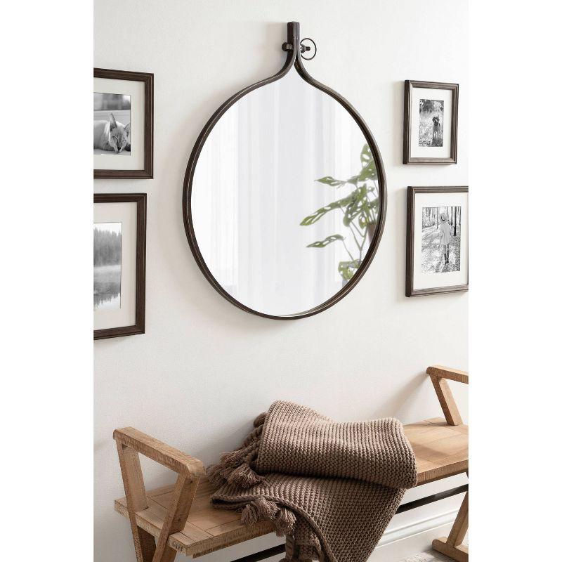 Yitro Metal Framed Wall Mirror - Kate & Laurel All Things Decor