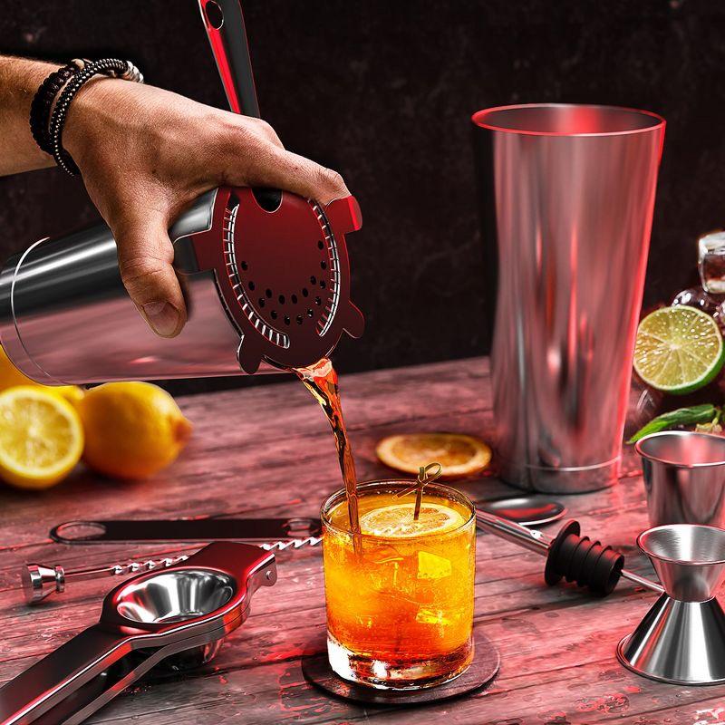 JoyTable Bar Set Cocktail Shaker Set, Stainless Steel Bartender Kit, Cocktail Set with Bar Tools