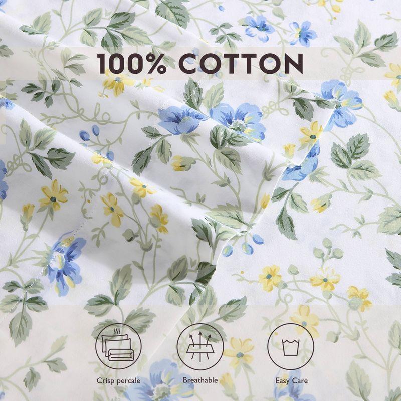 Laura Ashley 300 Thread Count Sateen Sheet Collection