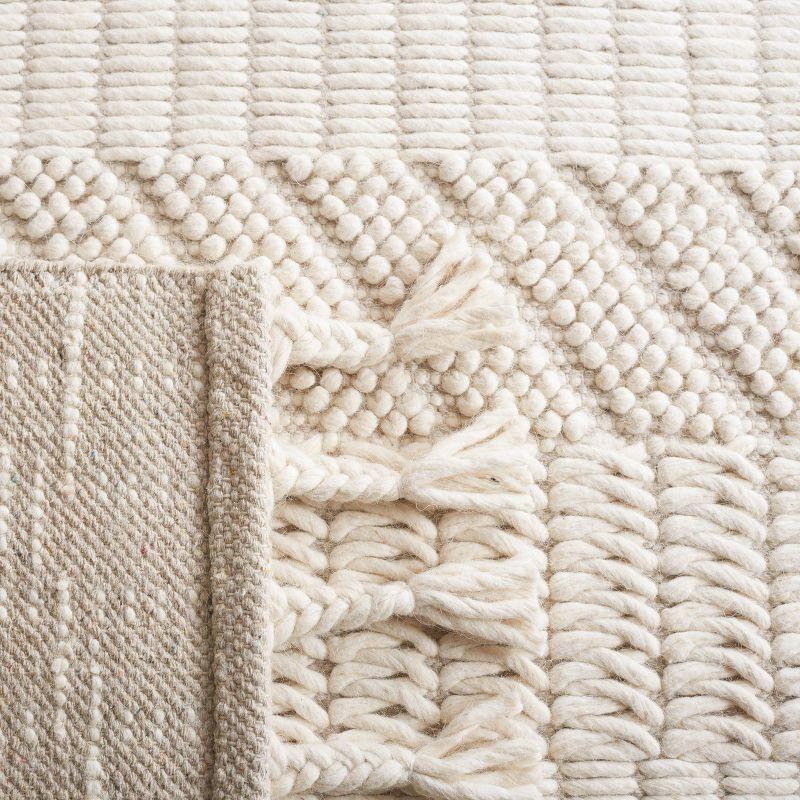 Natura NAT126 Hand Tufted Area Rug - Ivory - 6'x9' - Safavieh.