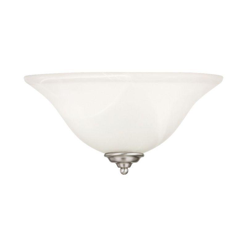 Livex Lighting Coronado 1 - Light Wall Light in  Brushed Nickel