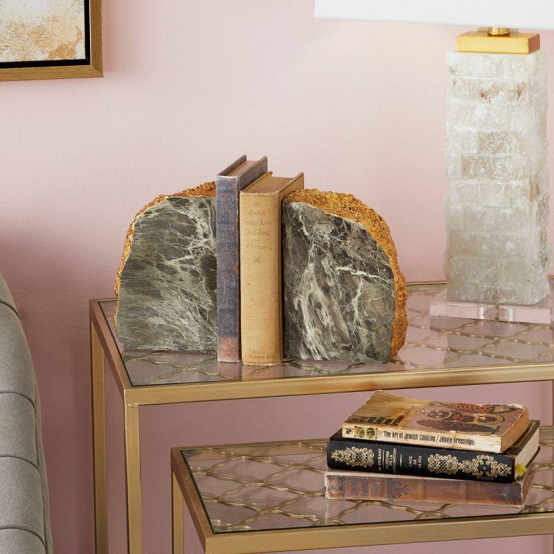 Rustic Domed Rock Bookends