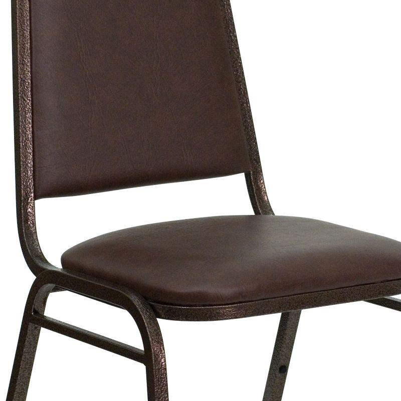 Amaya Trapezoidal Back Stacking Banquet Chair with 1.5" Thick Seat