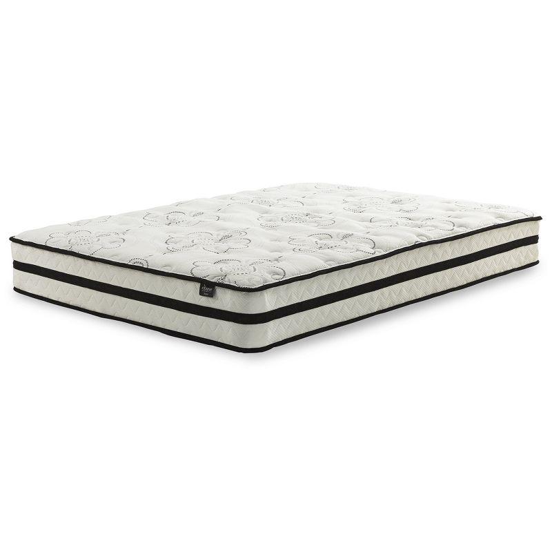 Signature Design By Ashley Chime 10 Inch Hybrid Twin Mattress In A Box White & Reviews | Wayfair