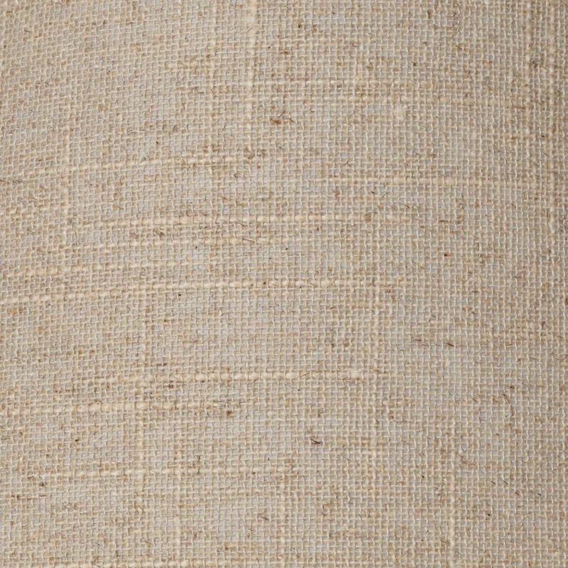 Springcrest Empire Lamp Shade Fine Burlap Large 6" Top x 21" Bottom x 13.5" High Spider Fitting with Replacement Harp and Finial