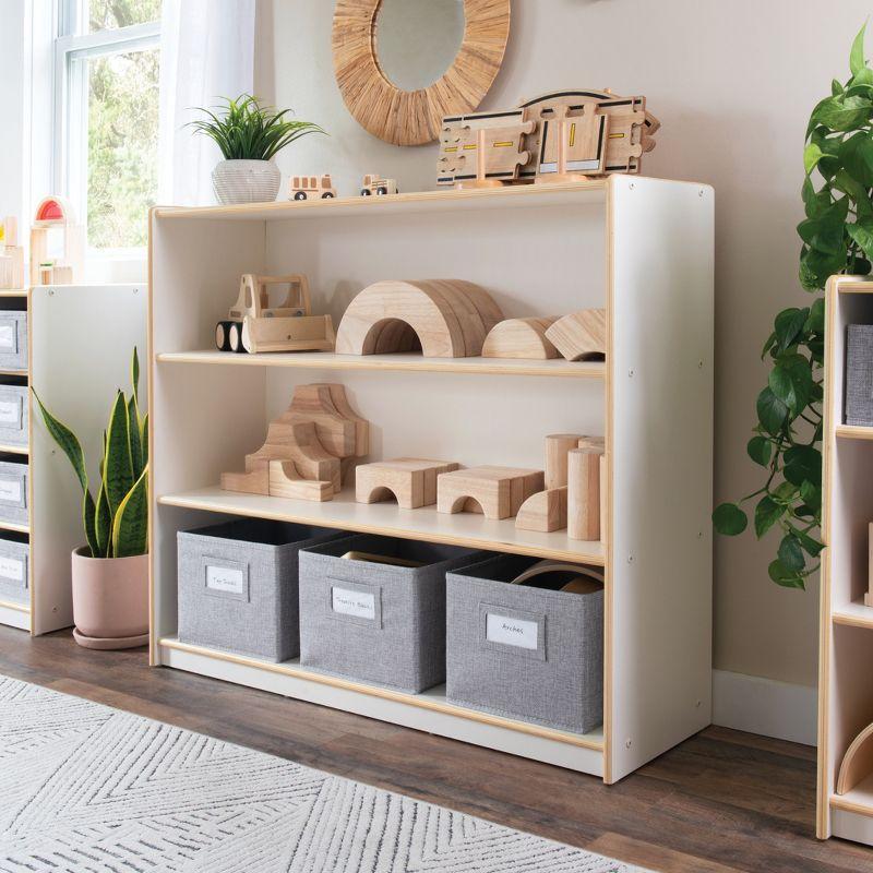 Guidecraft EdQ Essentials 3-Shelf Open Storage
