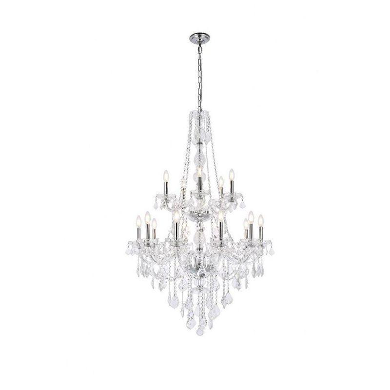 Elegant Lighting Verona 15 - Light Chandelier in  Chrome