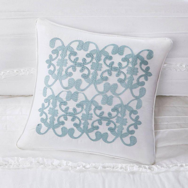 Celeste 5 Piece Microfiber Ruffled Comforter Set
