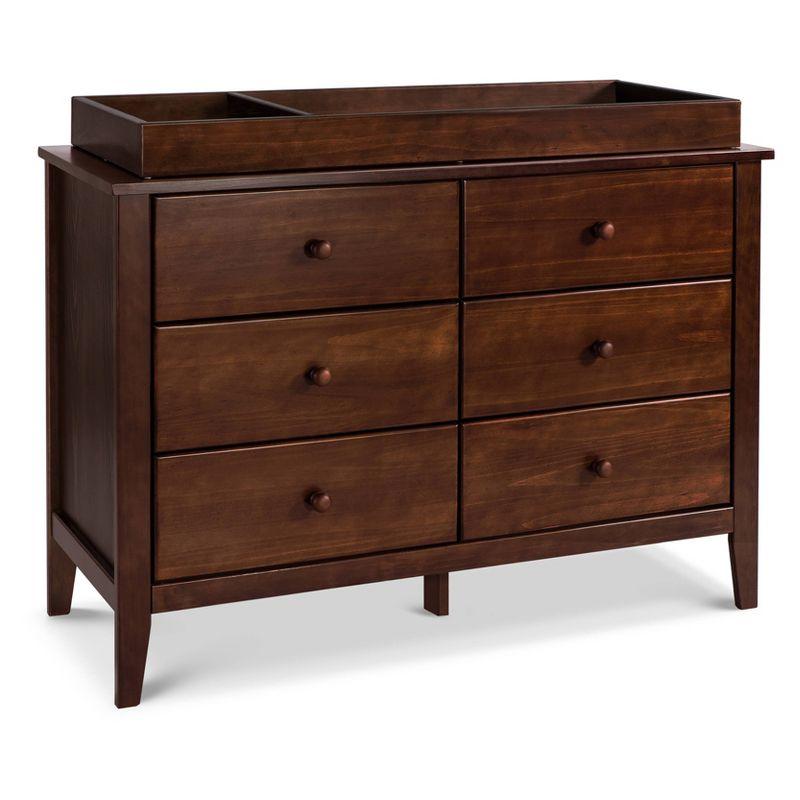 Morgan 6 Drawer 19" W Double Dresser