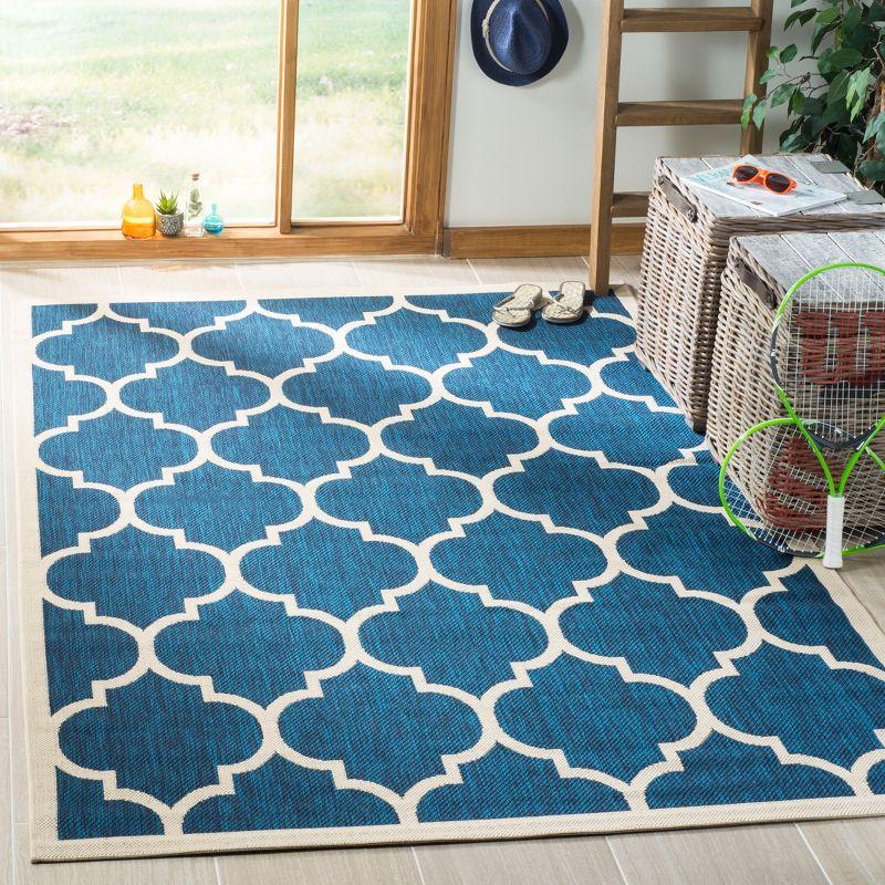 Courtyard Geometric Rug