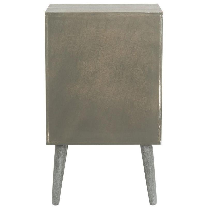 Pomona 3 Drawer Accent Table - CHS5700 - Slate Grey - Safavieh